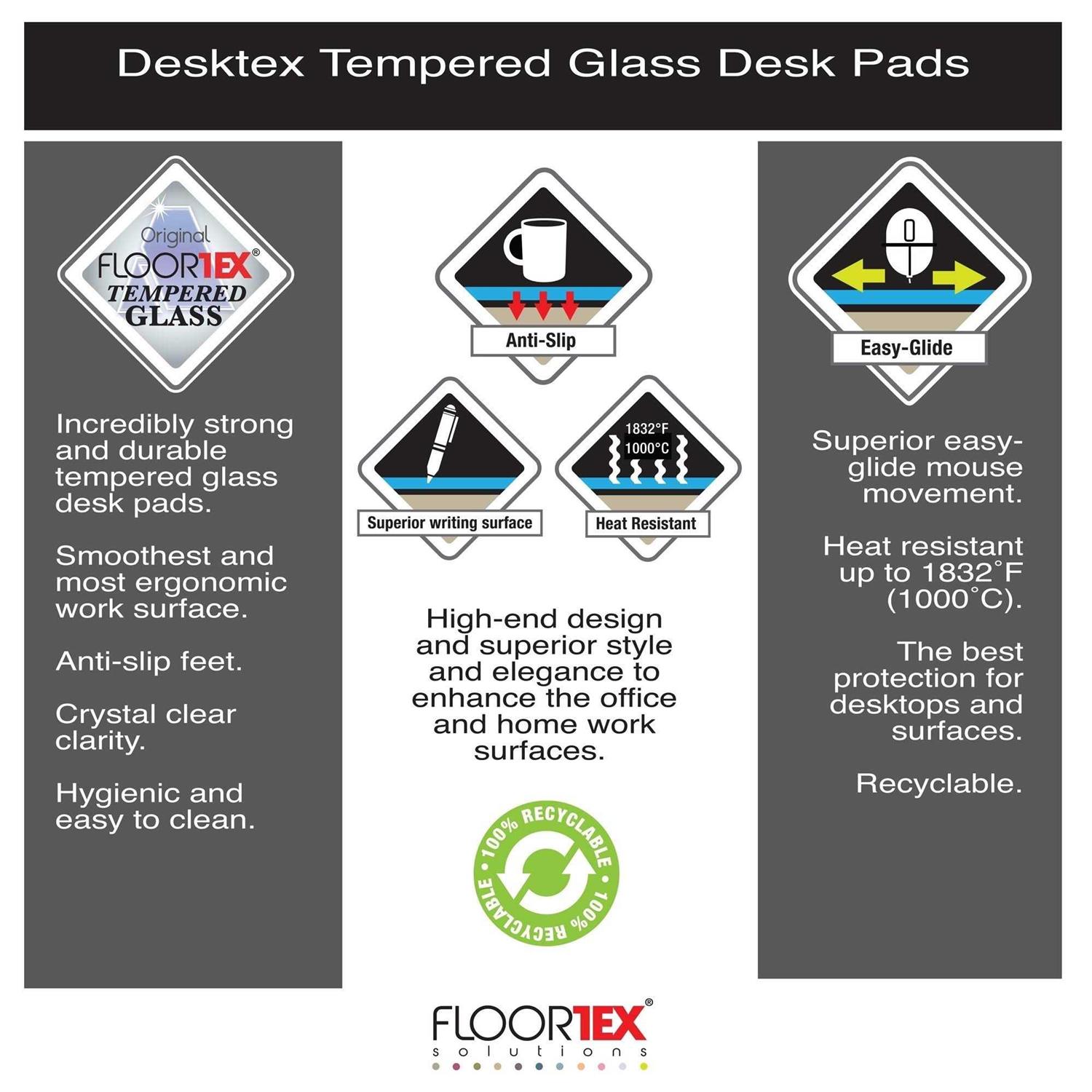 Desktex Glass Desk Pad FCDE1924G - Image 3