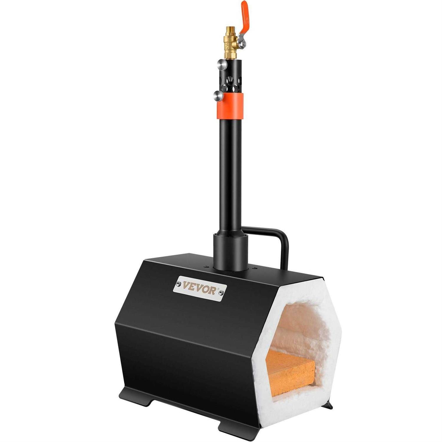 VEVOR Propane Forge Portable, Single Burner 2600°F Metal and Knife Forge - Image 4