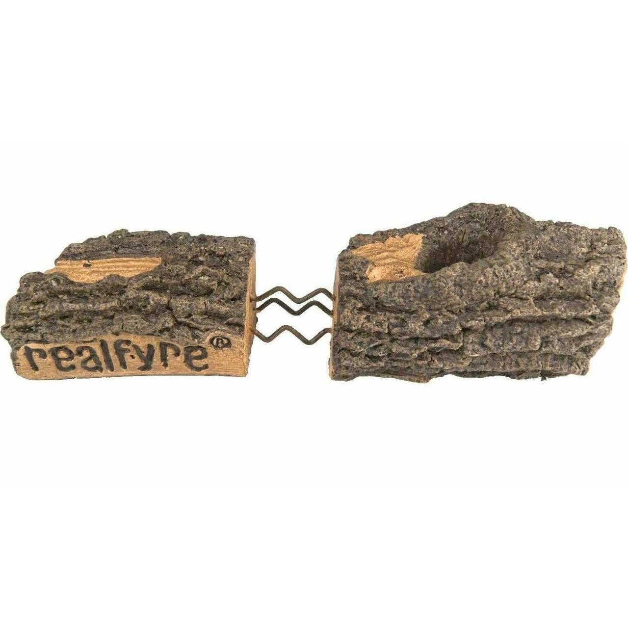 Real Fyre Rustic Oak Vented Gas Logs - Image 3