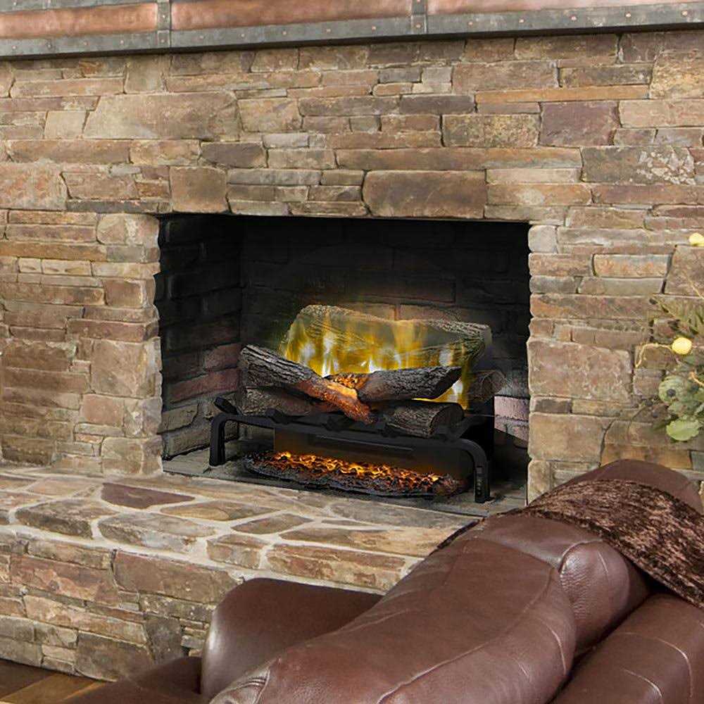 Dimplex 20-in Revillusion Electric Fireplace Log Set w/ Ashmat - Image 3