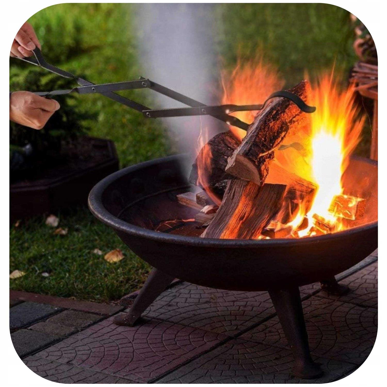 Stanbroil Outdoor Campfire Fireplace Tongs - Image 5