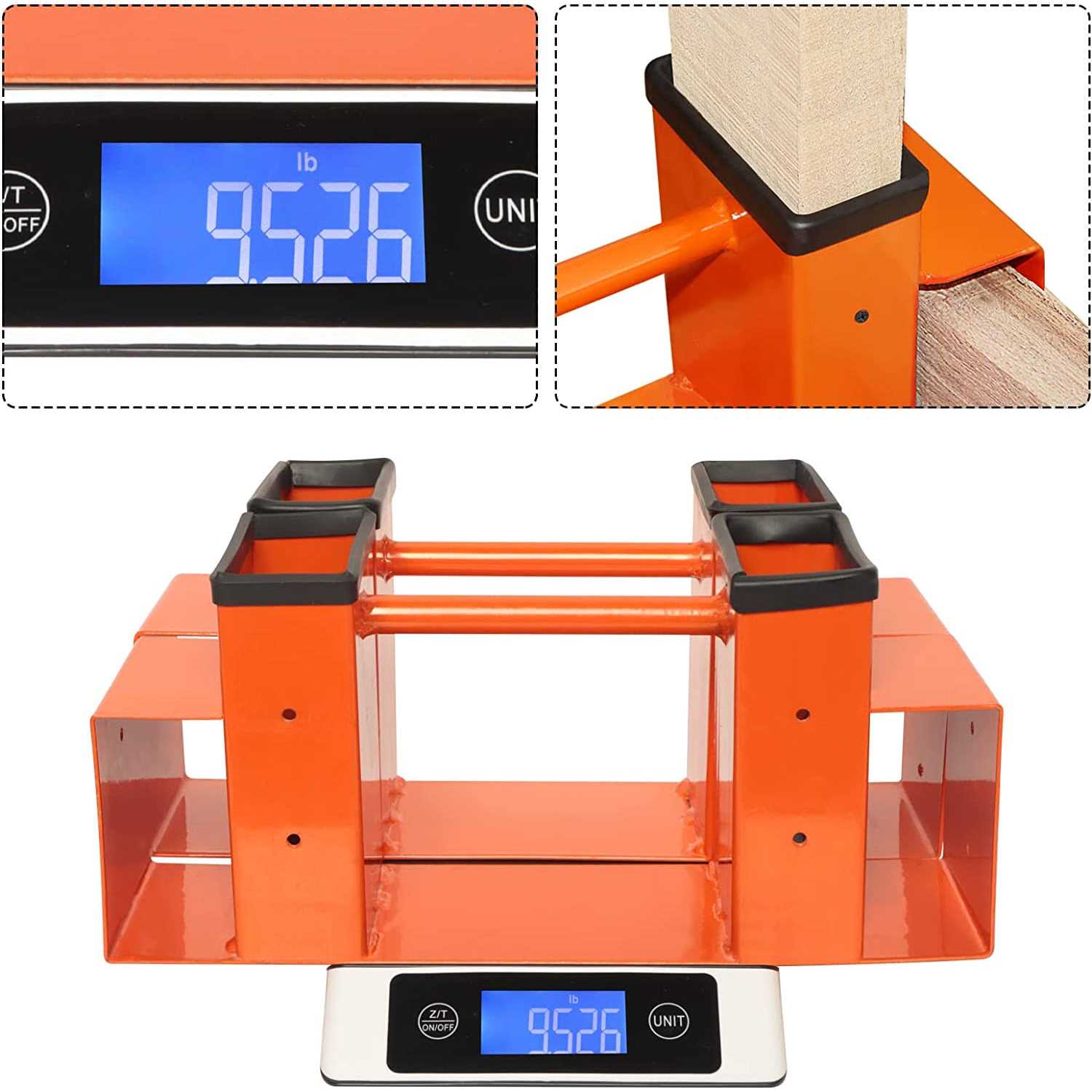 SnugNiture Outdoor Firewood Log Storage Rack Bracket Kit Adjustable Log Rack Holder - Image 4