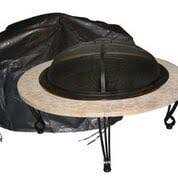 Fire Sense Outdoor Round Fire Pit Vinyl Cover - Image 4