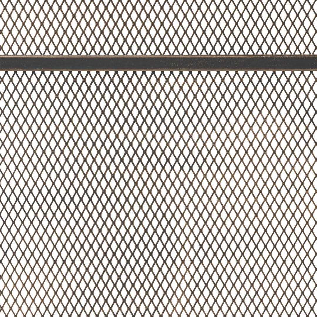 Erick Iron Fireplace Screen Home Loft Concepts Finish - Image 5