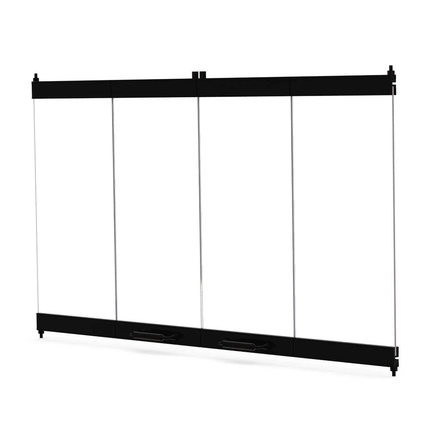 Fireplace Glass Door Set for Heatilator Fireplace Model# E36 - Image 4