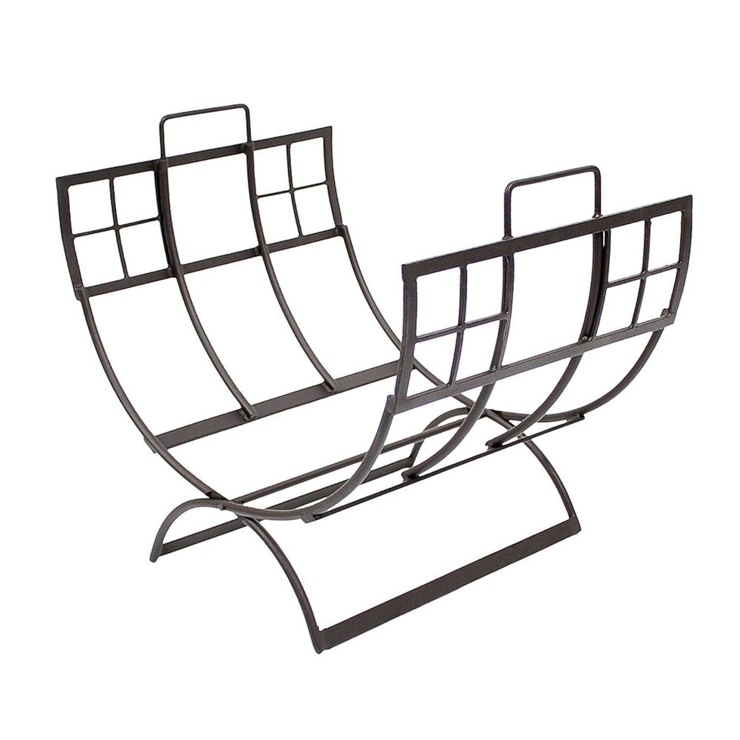 Minuteman Arts and Craft Log Holder with Suede Carrier - Image 4