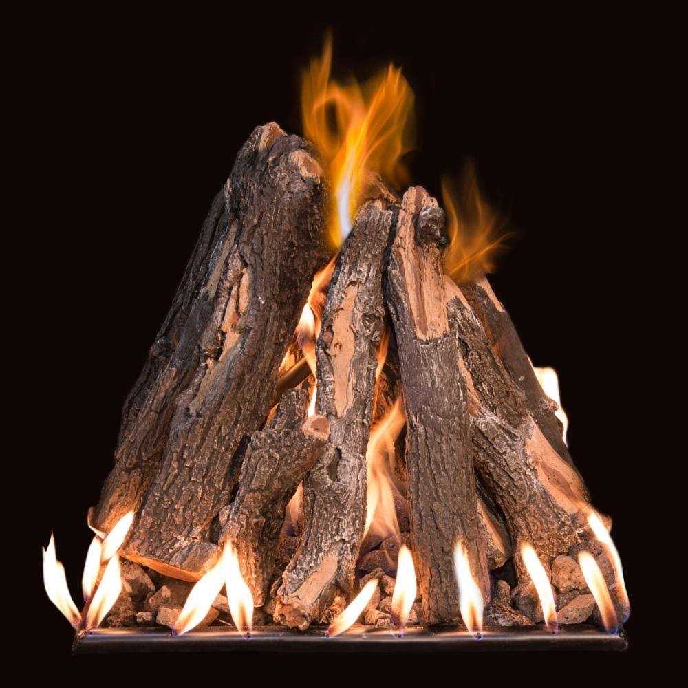 Grand Canyon Gas Logs Round Fire Pit Logs Set Only - Image 5