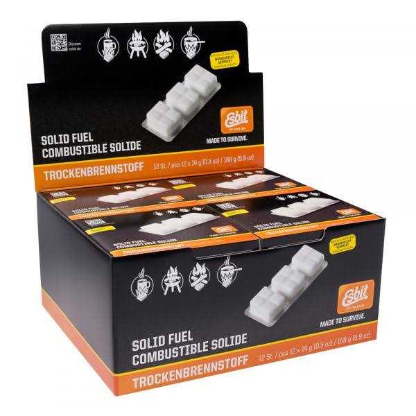 Esbit 1300-Degree Smokeless Solid 14g Fuel Tablets for Backpacking, Camping, and Emergency Prep - Image 5