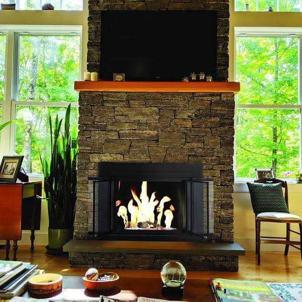 Pleasant Hearth Ascot Oil Rubbed Bronze Glass Fireplace Doors - Image 5