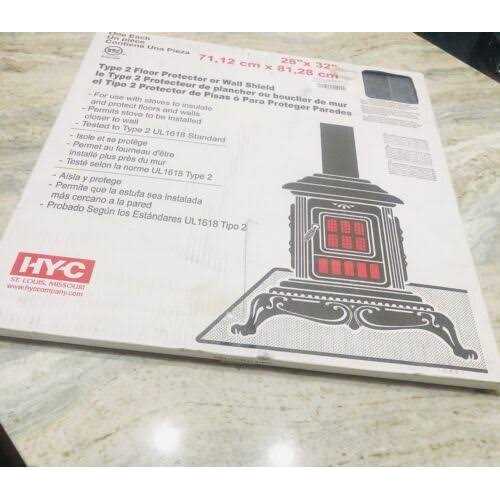 HY-C Type 2 Ul1618 Stove Board - Image 4