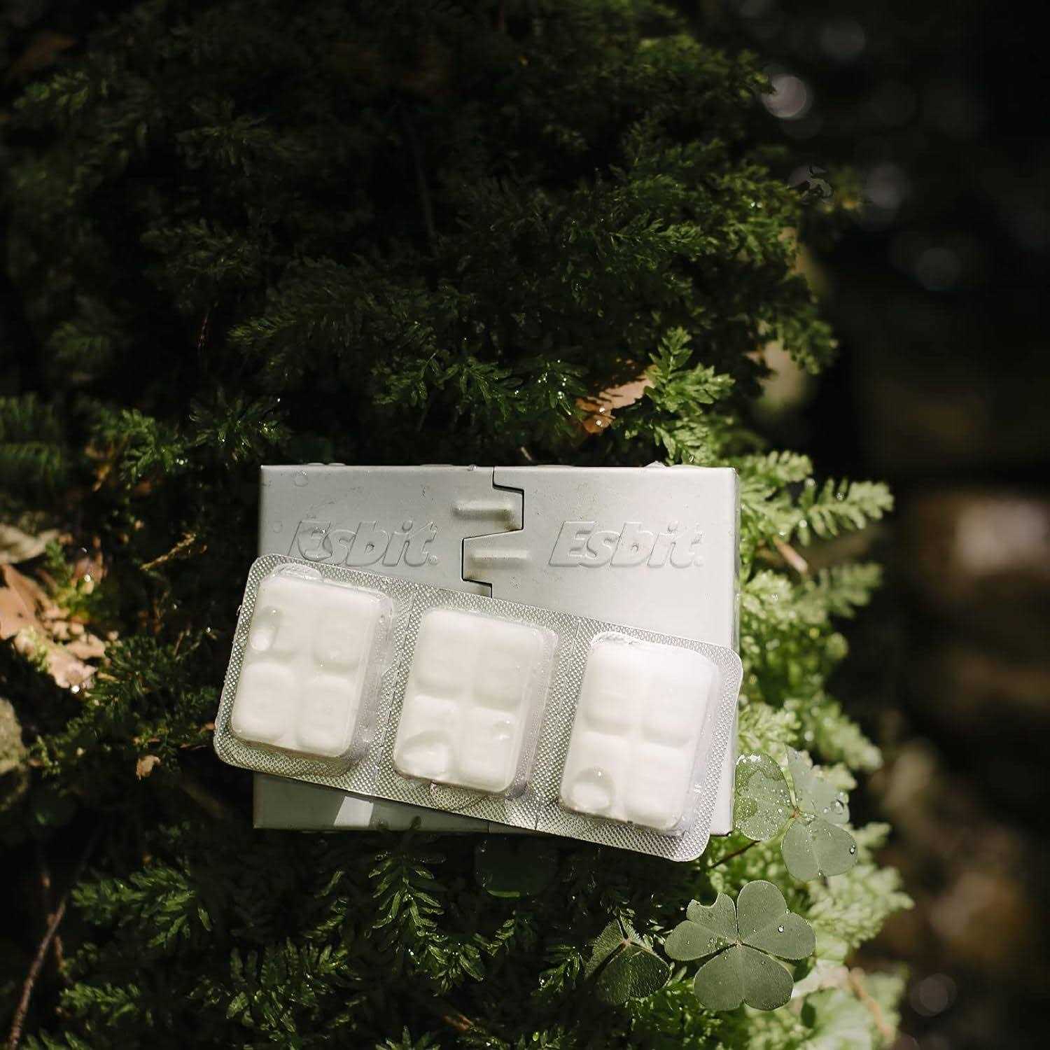 Esbit 1300-Degree Smokeless Solid 14g Fuel Tablets for Backpacking, Camping, and Emergency Prep - Image 5