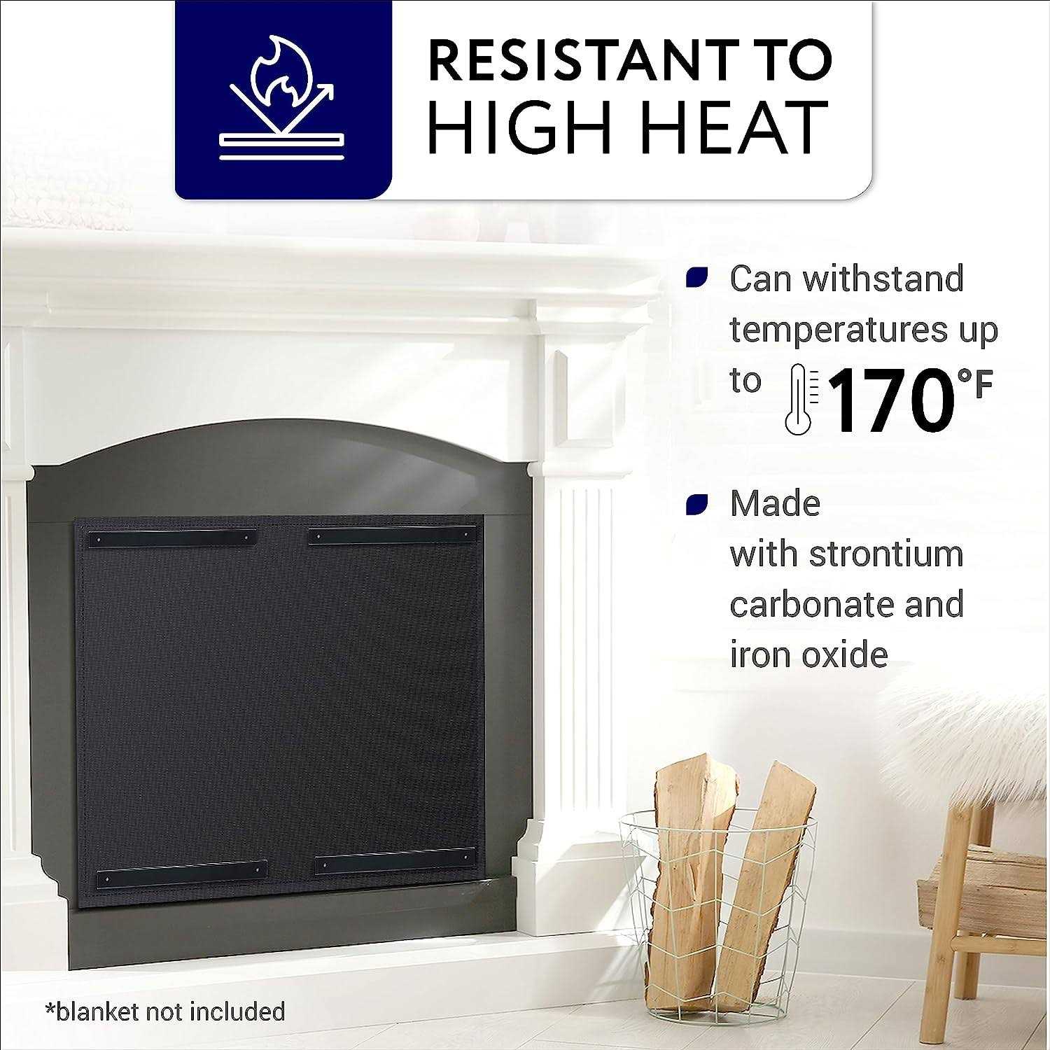Impresa Extra Long Magnets with Optional Adhesive Back for Fireplace Blocker Blanket Fireplace Insulation - Image 5
