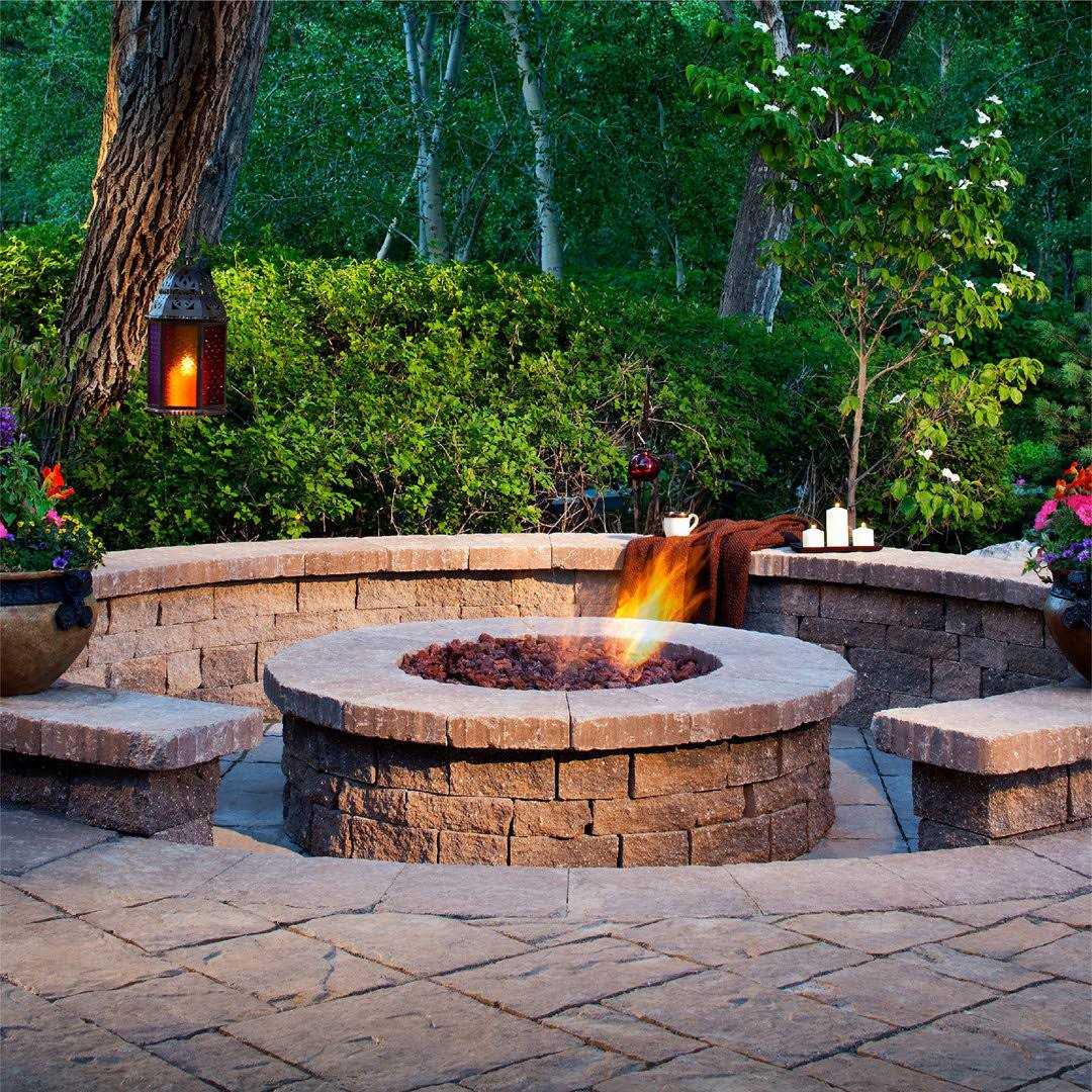 Steel Ring Fire Pit Burner Kit Fire Pit Essentials - Image 3