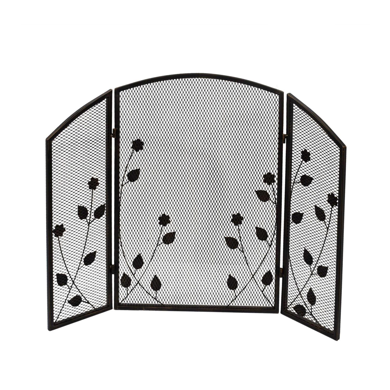Greenbrier Iron Firescreen by Christopher Knight Home - Image 3
