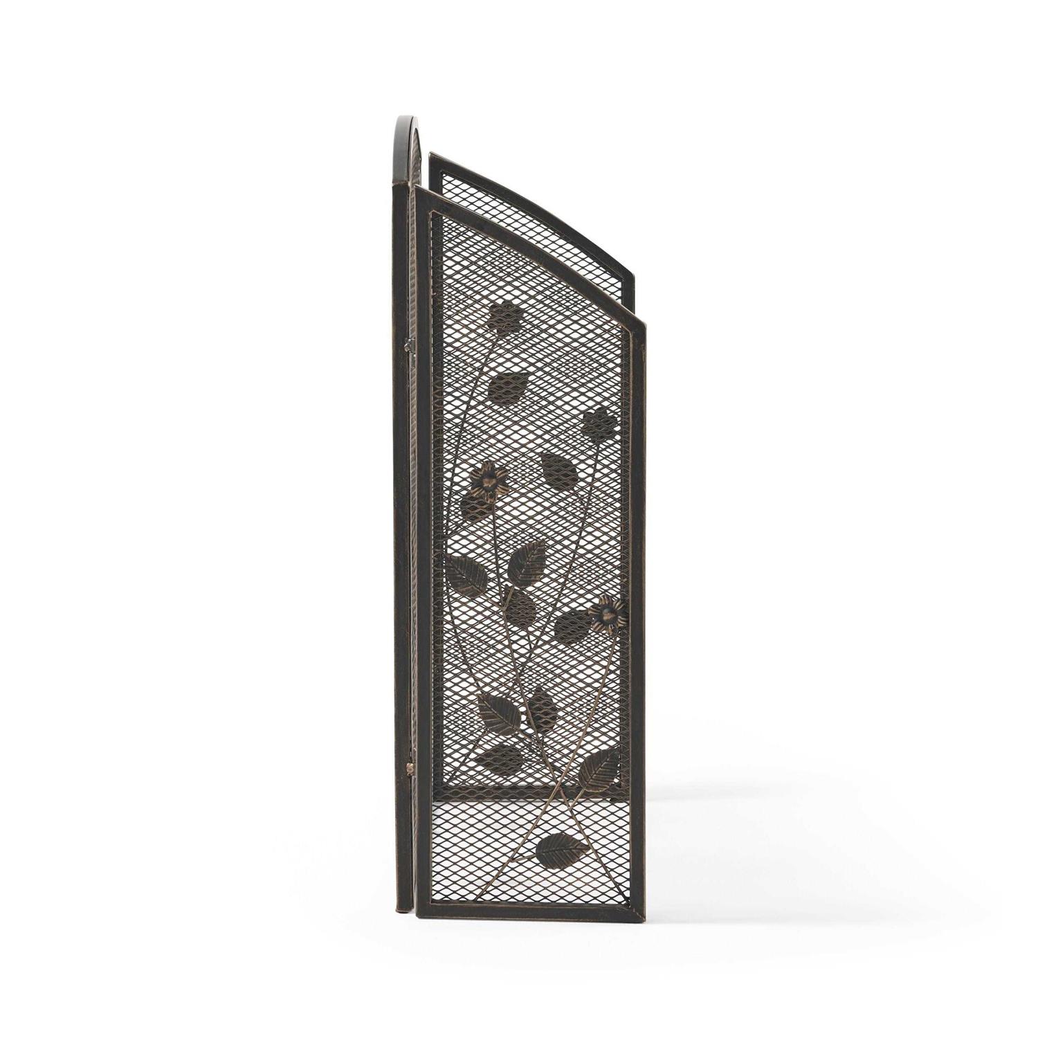 Greenbrier Iron Firescreen by Christopher Knight Home - Image 4