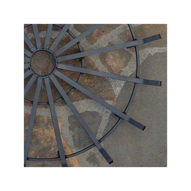 SteelFreak Heavy Duty Wagon Wheel Fire Pit Grate - Image 3