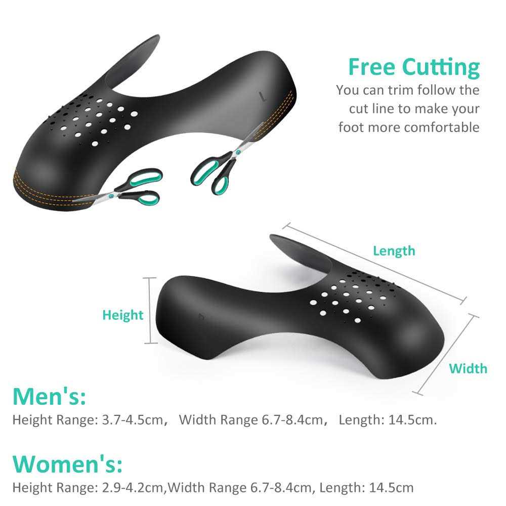 Vquand Shoe Crease Protectors For Air Force 1 Jordans Dunks & More Sneakers - Image 3