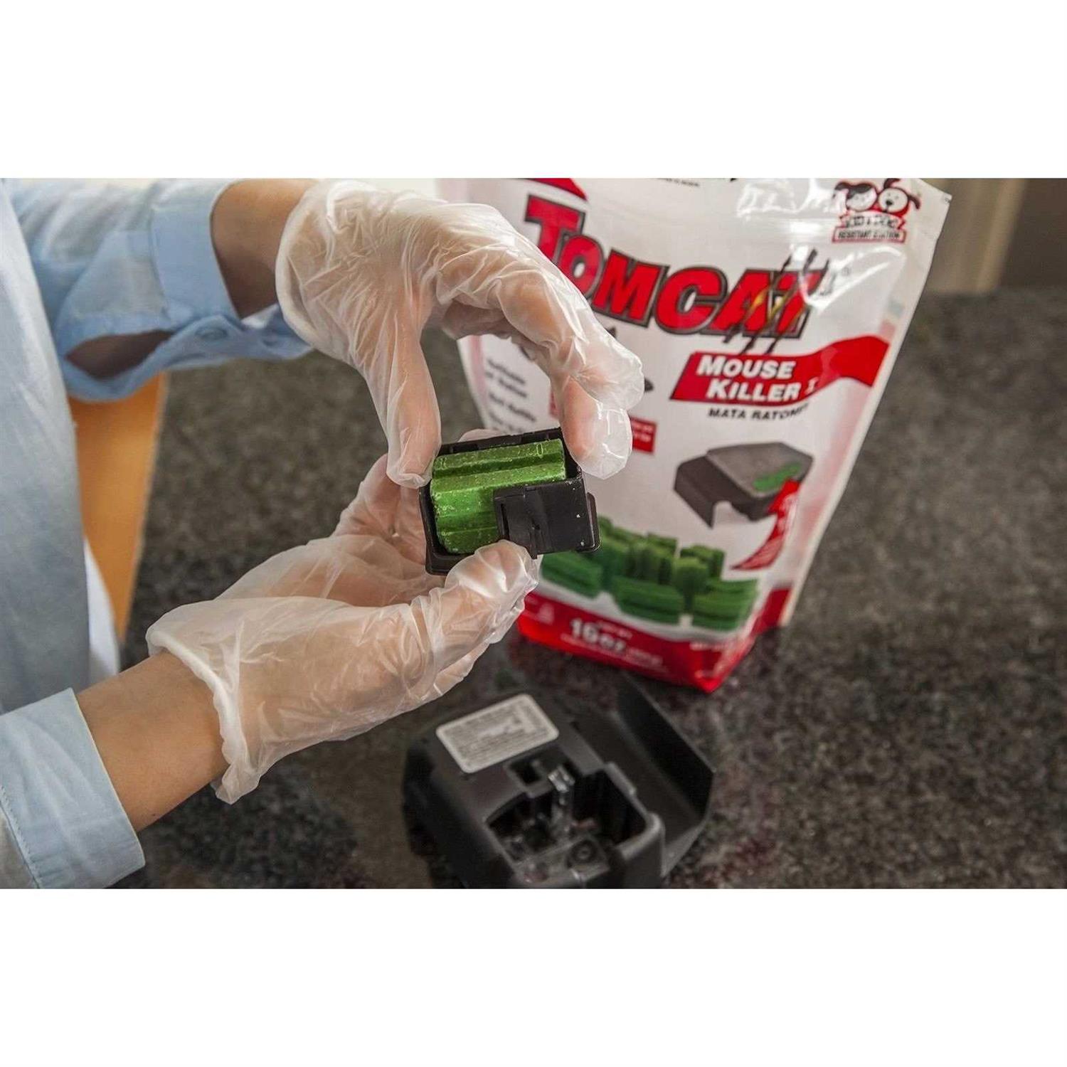 Tomcat Tier Mouse Killer I Refillable Mouse Bait Station - Image 5