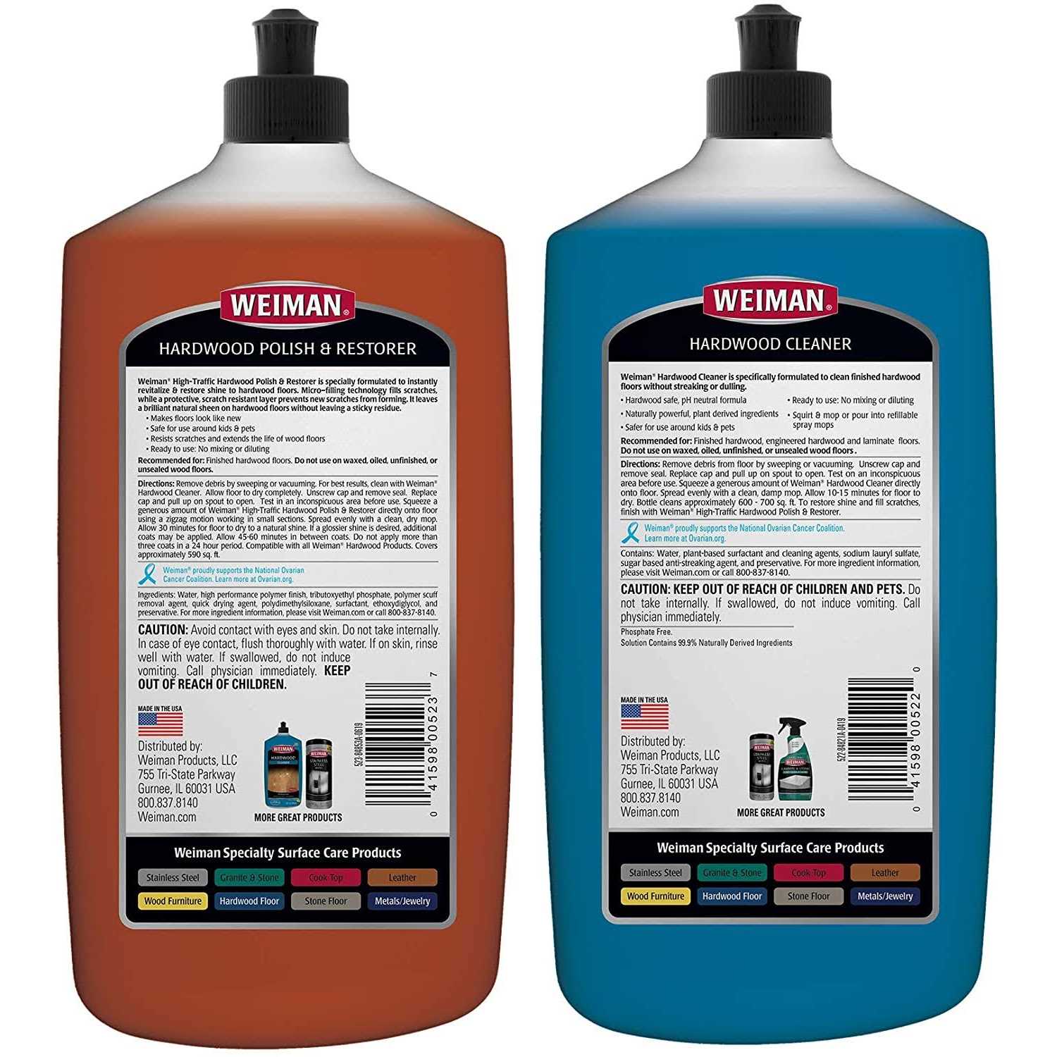 Weiman Hardwood Floor Cleaner and Polish - Image 3