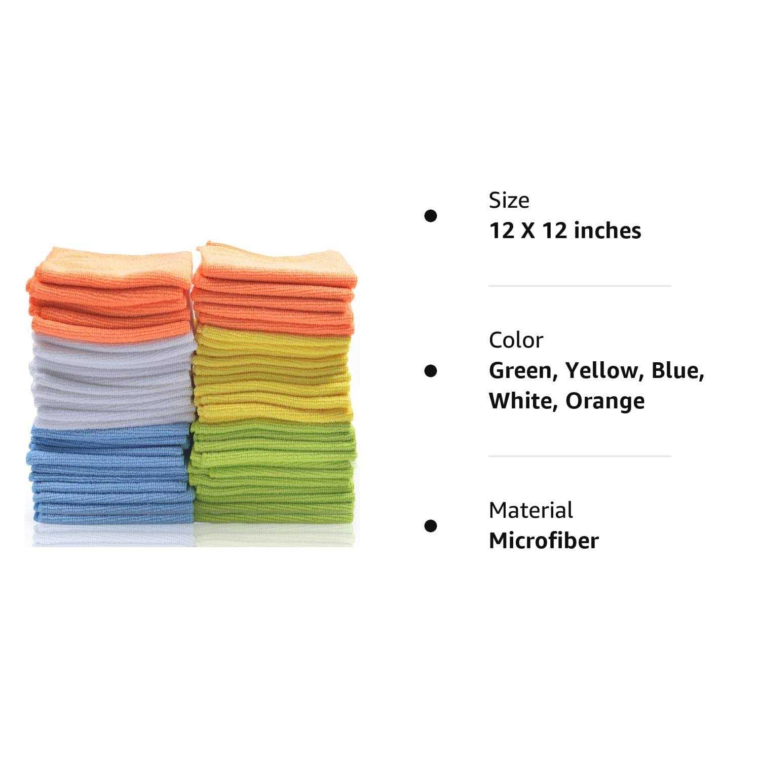 Best Microfiber Cleaning Cloths Pack of 50 Towels - Image 5