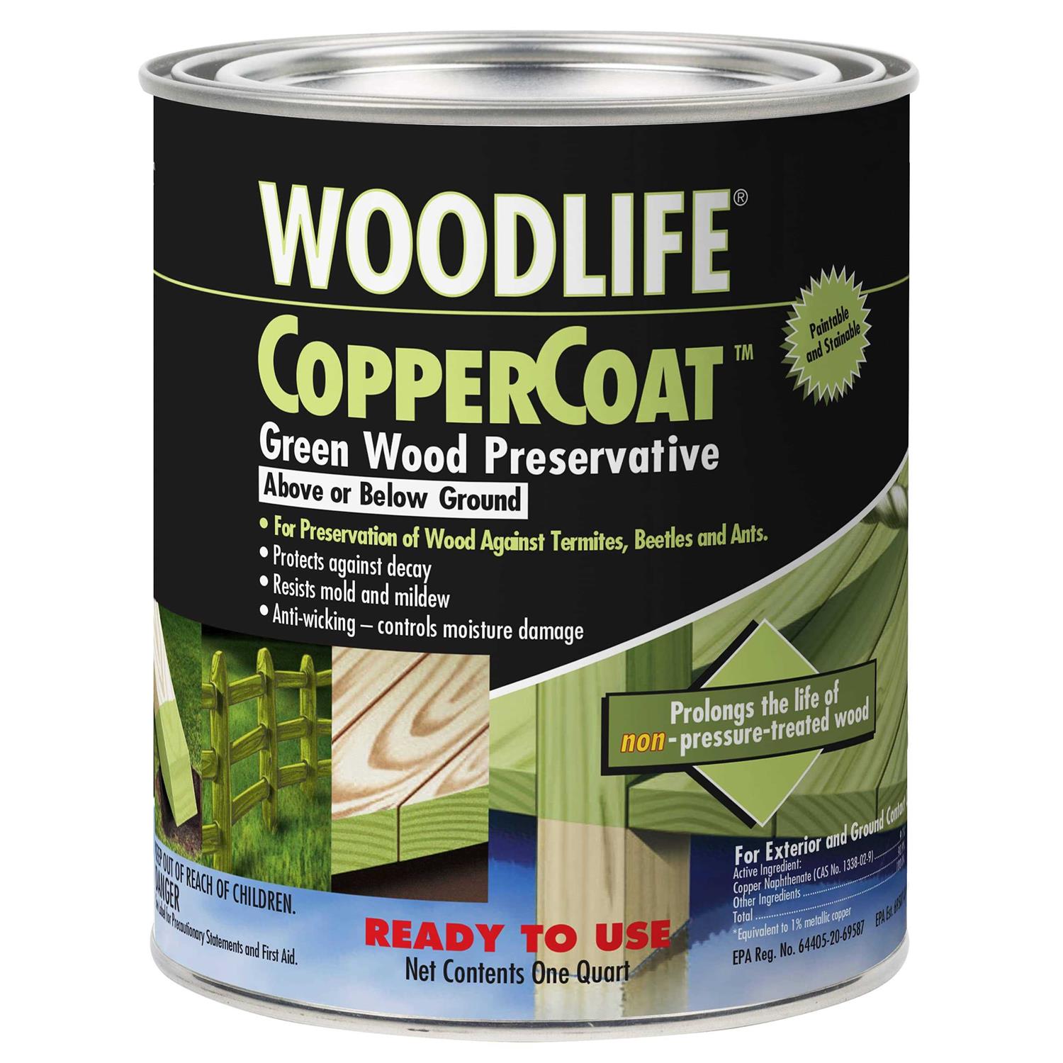 Woodlife Coppercoat Green Wood Preservative - Image 3