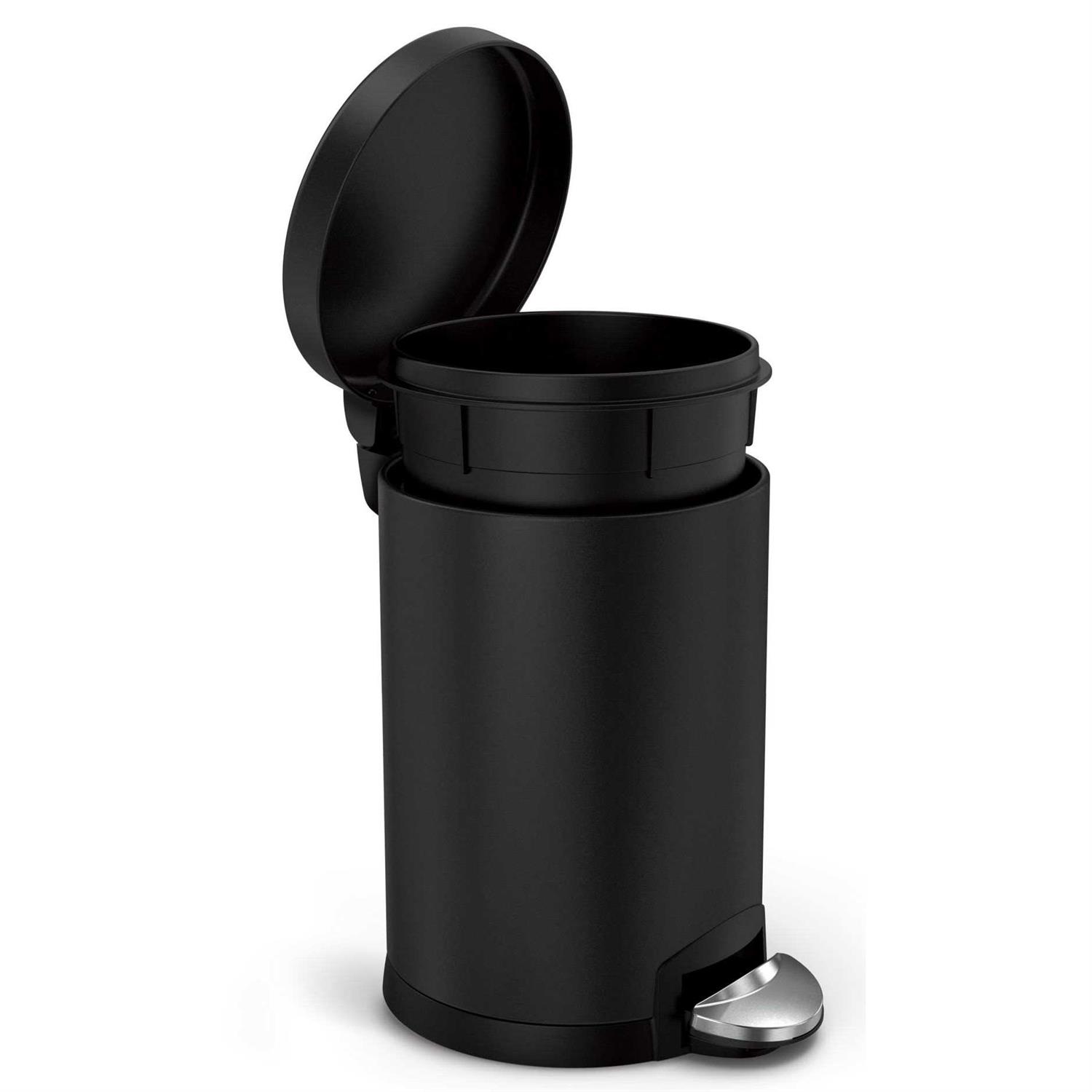 simplehuman 4.5L Round Step Trash Can - Image 4