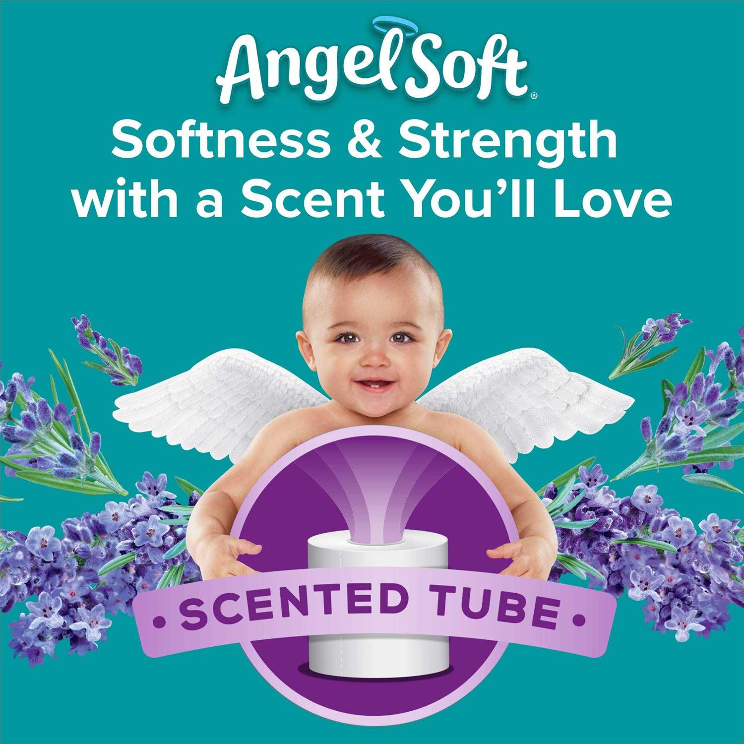 Angel Soft Toilet Paper Fresh Lavender - Image 5