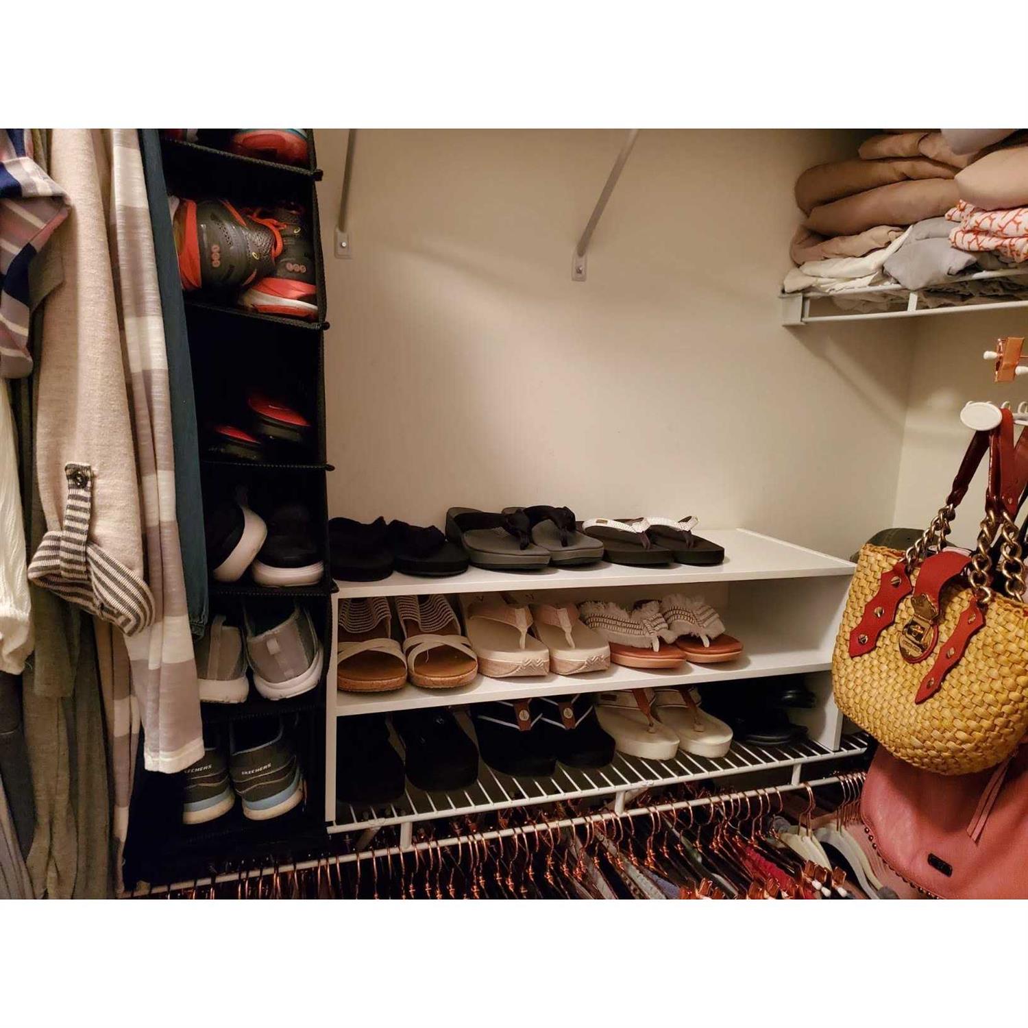 Whitmor Stackable 31 Extra Wide 2-Shelf Storage Organizer - Image 5