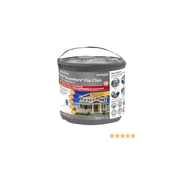 Simple Living Solutions 150ct Max Pro Anywhere Light Clip with Fabric Storage Bucket - Image 4