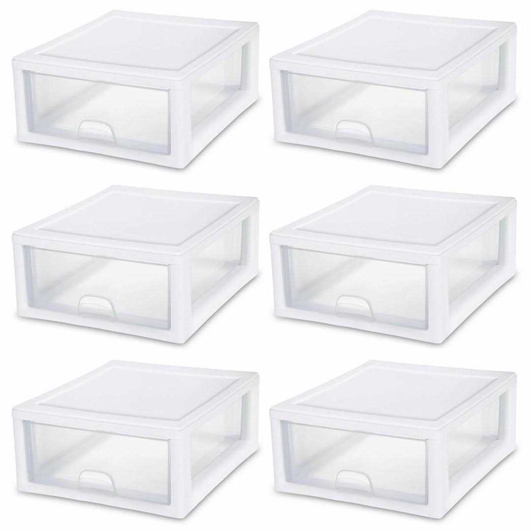 Sterilite 16 Qt Stacking Drawer - Image 3