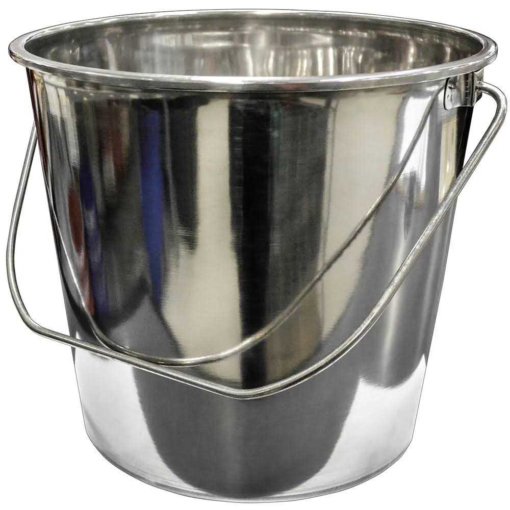 Amerihome Stainless Steel Bucket Set - Image 3