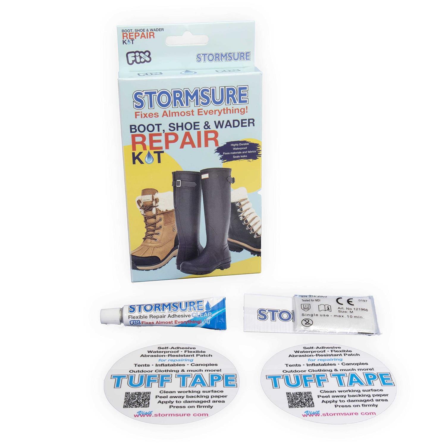 Stormsure Boot, Shoe and Wader Repair Kit Clear 5g - Image 3