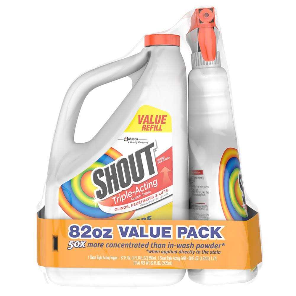 Shout Triple Acting Laundry Stain Remover Refill - Image 5