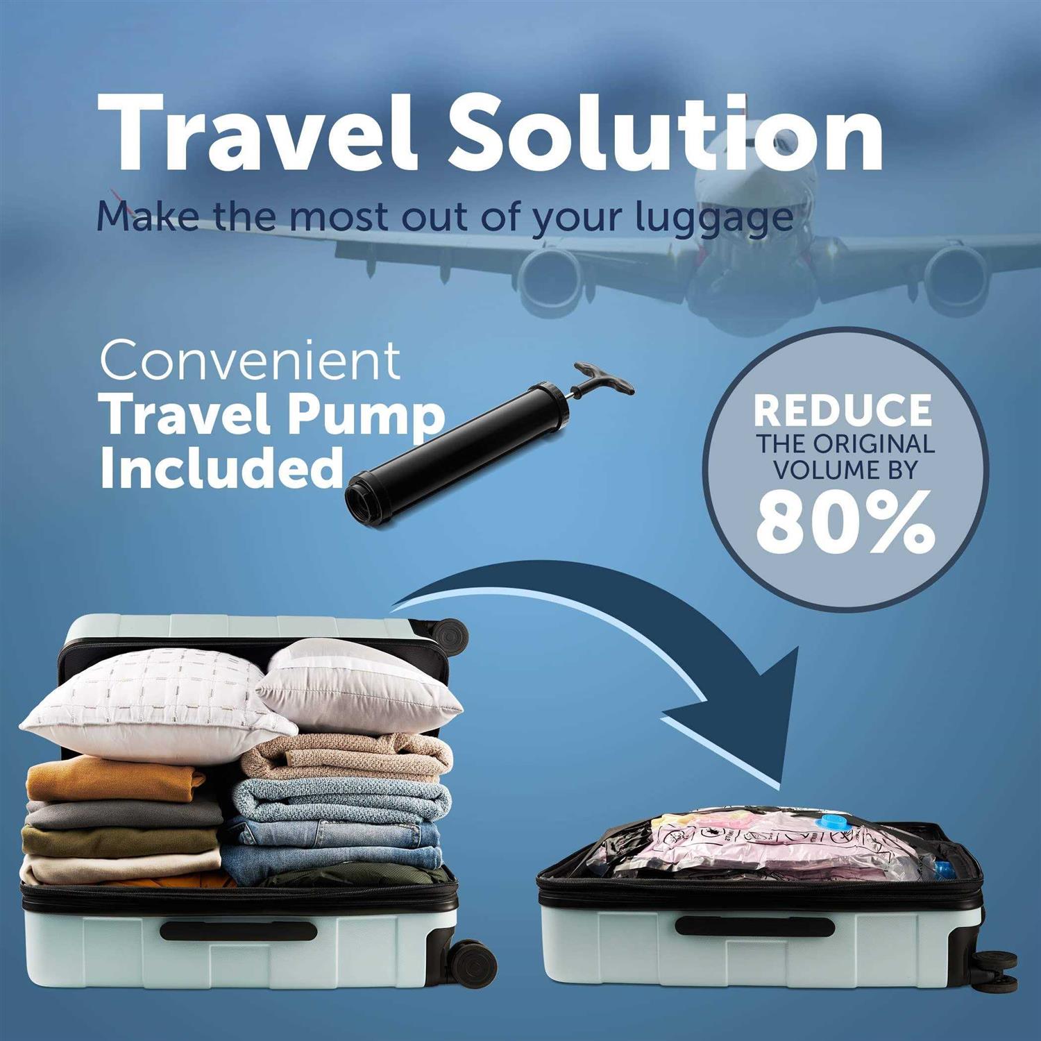 20 Pack Premium Vacuum Sealer Bags Space Saver Storage Bags for Home and Closet Organization - Image 3