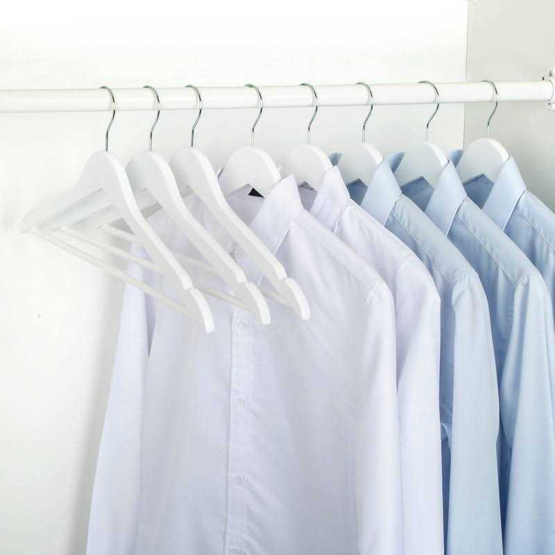 Amazon Basics Wood Suit Clothes Hangers - Image 4