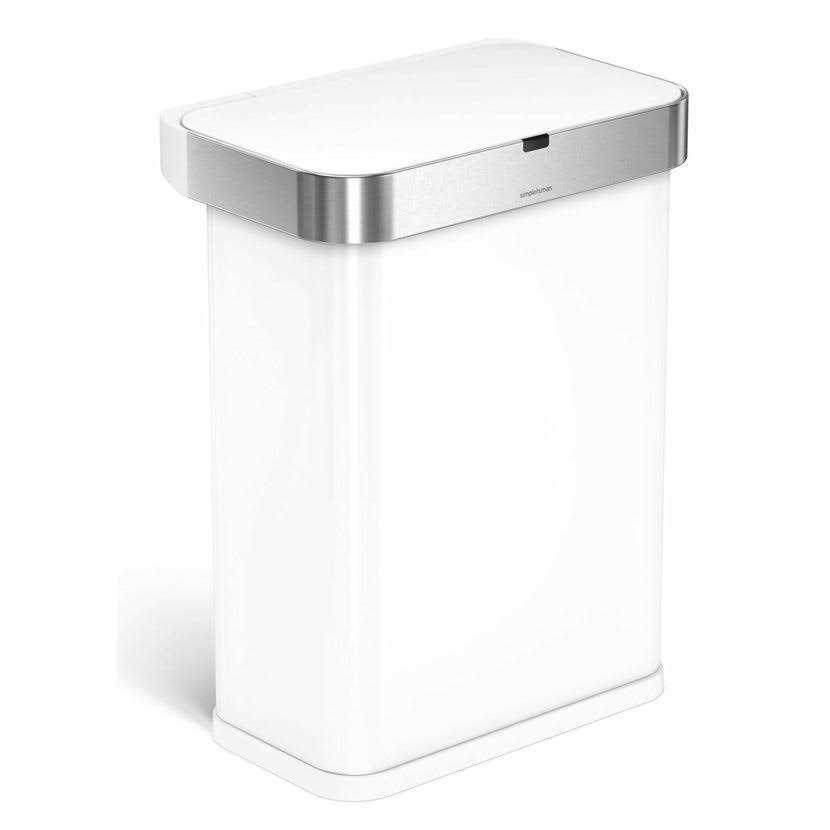 simplehuman 58L rectangular sensor can with voice control - Image 4