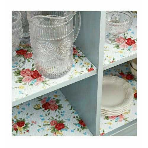 The Pioneer Woman Non-Adhesive Shelf Liner Sweet Rose Roll - Image 4
