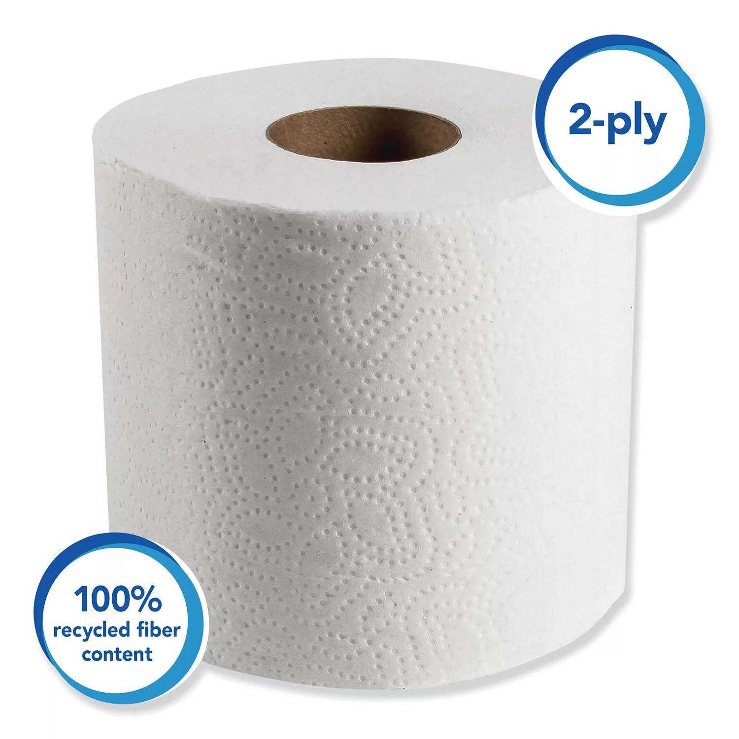 Scott 100% Recycled Fiber Bathroom Tissue - Image 3