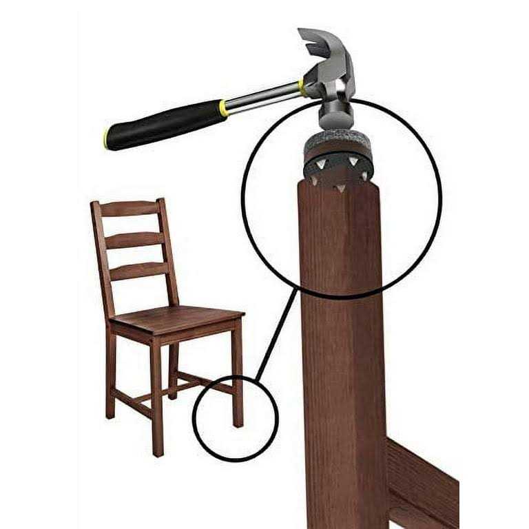 Slipstick GorillaFelt Chair Leg Floor Protectors/Felt Glides Tap-On Felt Furniture Pads Guaranteed to Stay On - Image 5