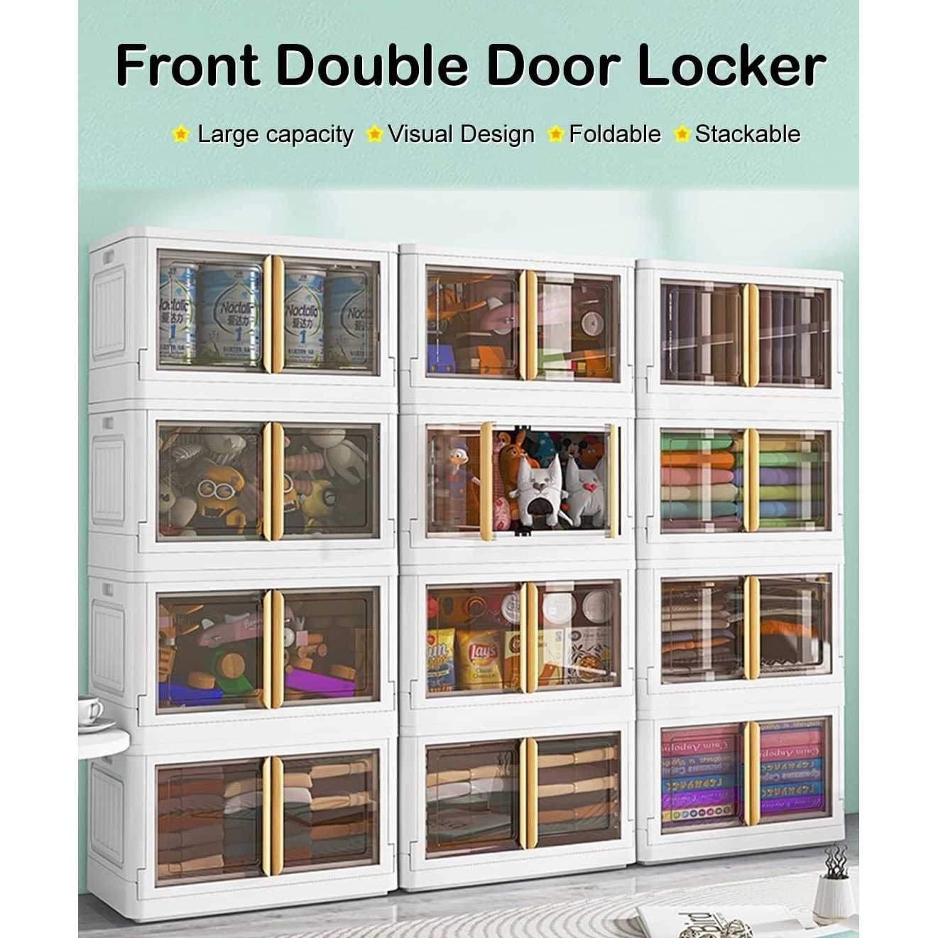 Storage Bins with Lids-78 Quart Plastic Storage Bins - Image 4