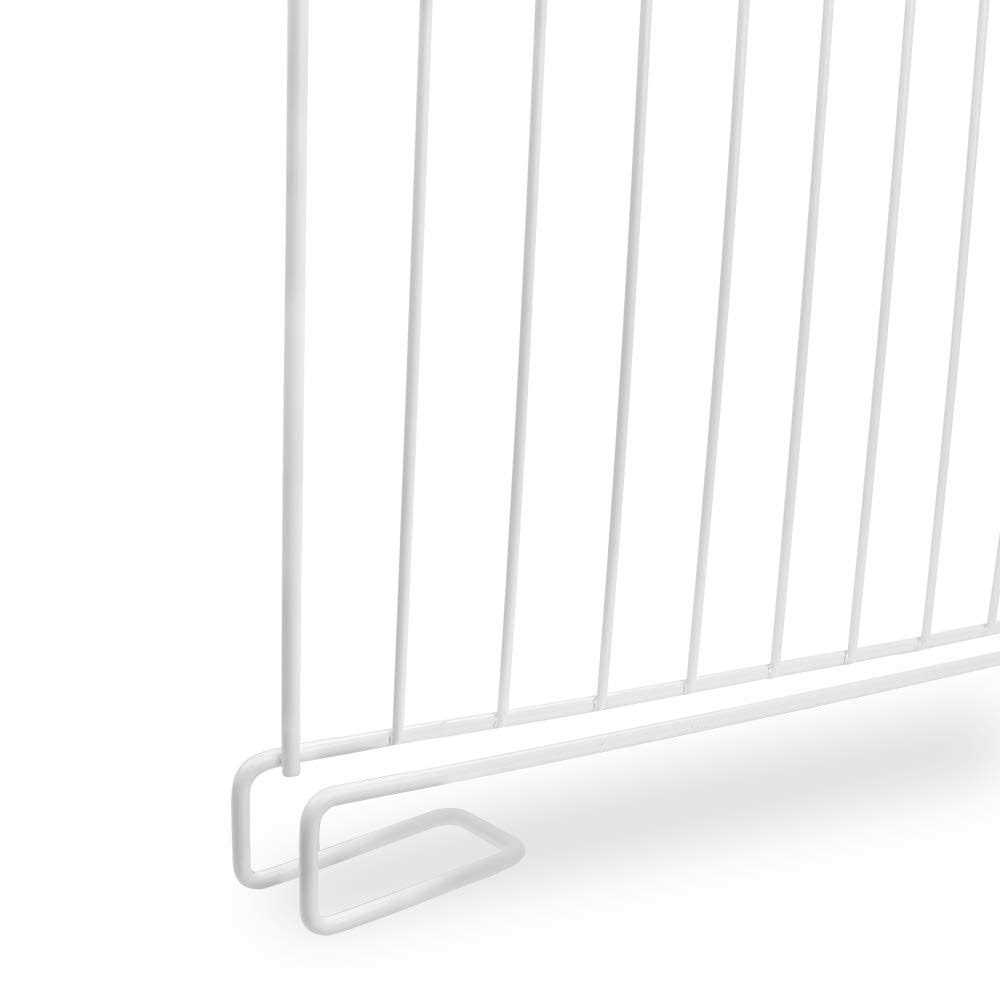 Shelf Dividers for Closet Organization,8 Pack Wood Shelves Dividers,metal Steel - Image 4