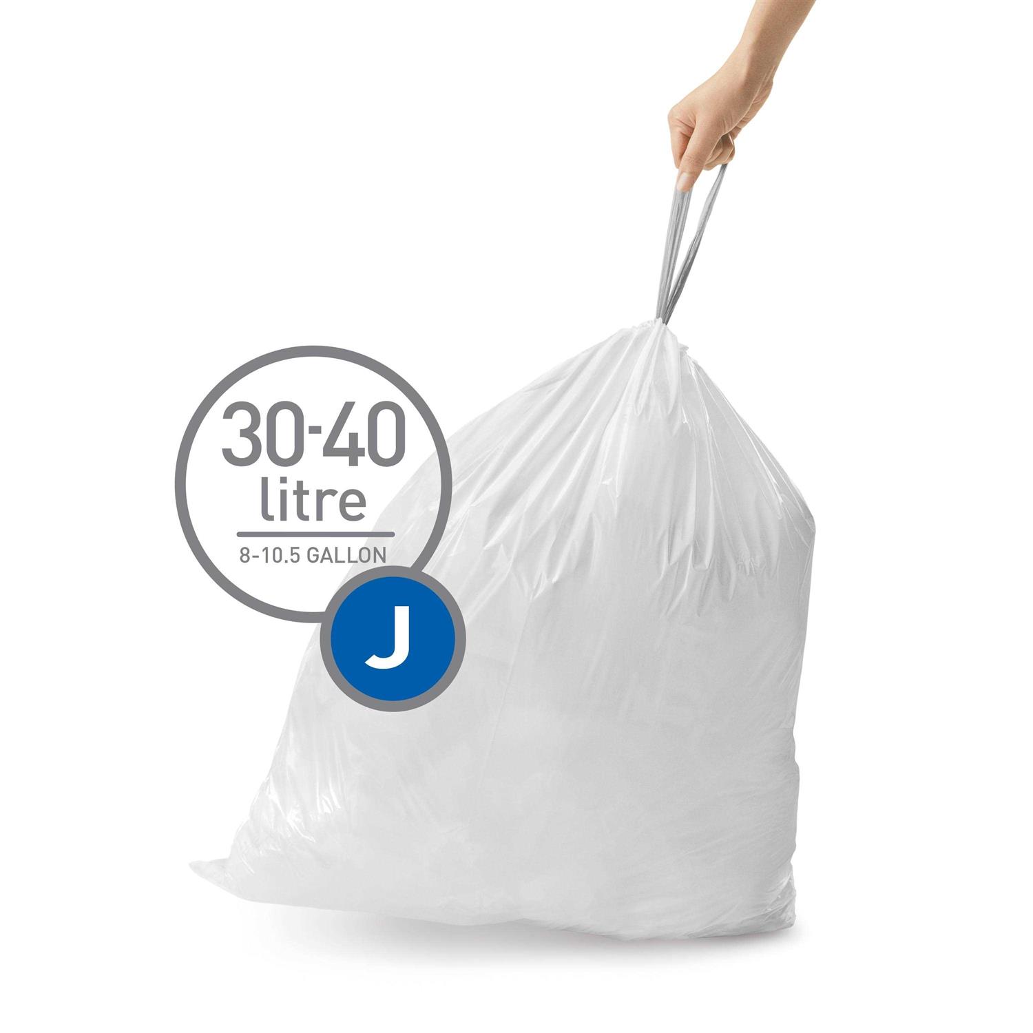 simplehuman Code Custom Fit Drawstring Trash Bags - Image 5