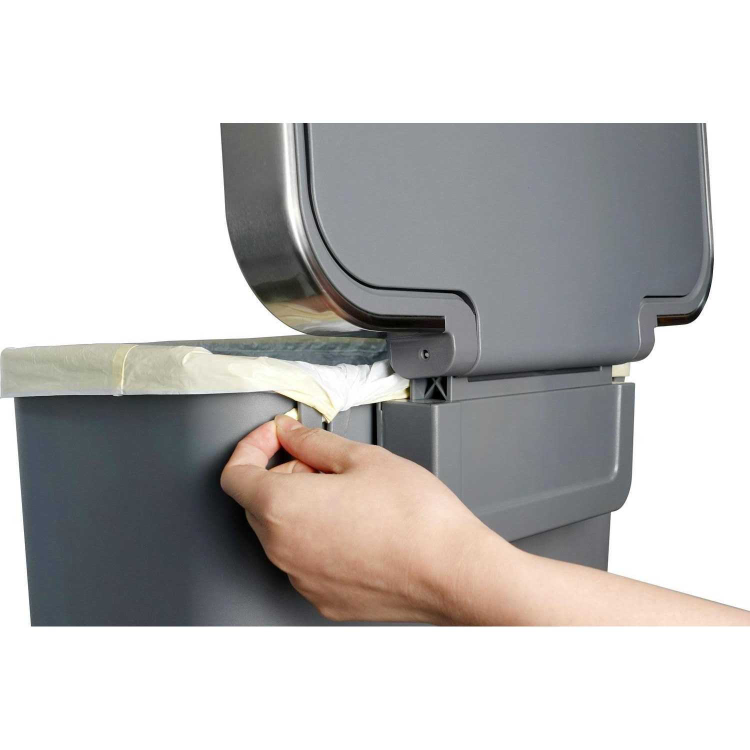 Better Homes & Gardens 11.9-Gallon Plastic Garbage Can - Image 4