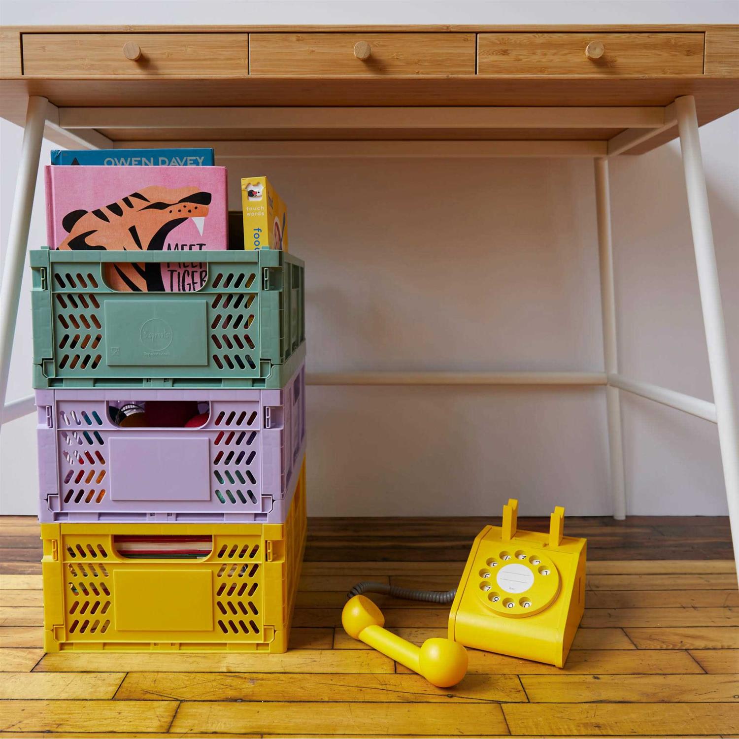 3 Sprouts Modern Folding Crate - Image 5