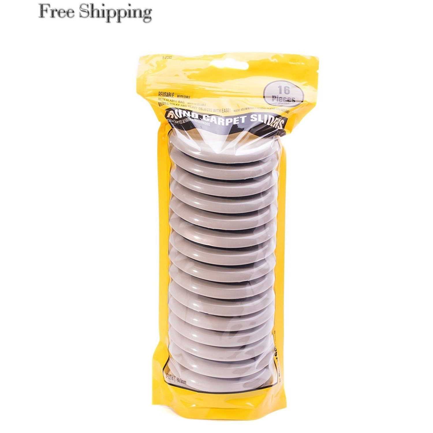 Smart Surface Furniture Sliders for Carpet 16 Pack 35' Round - Image 4