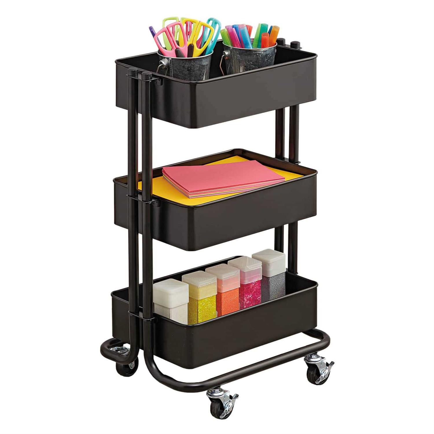 Simply Tidy Lexington Mini Rolling Cart - Image 3