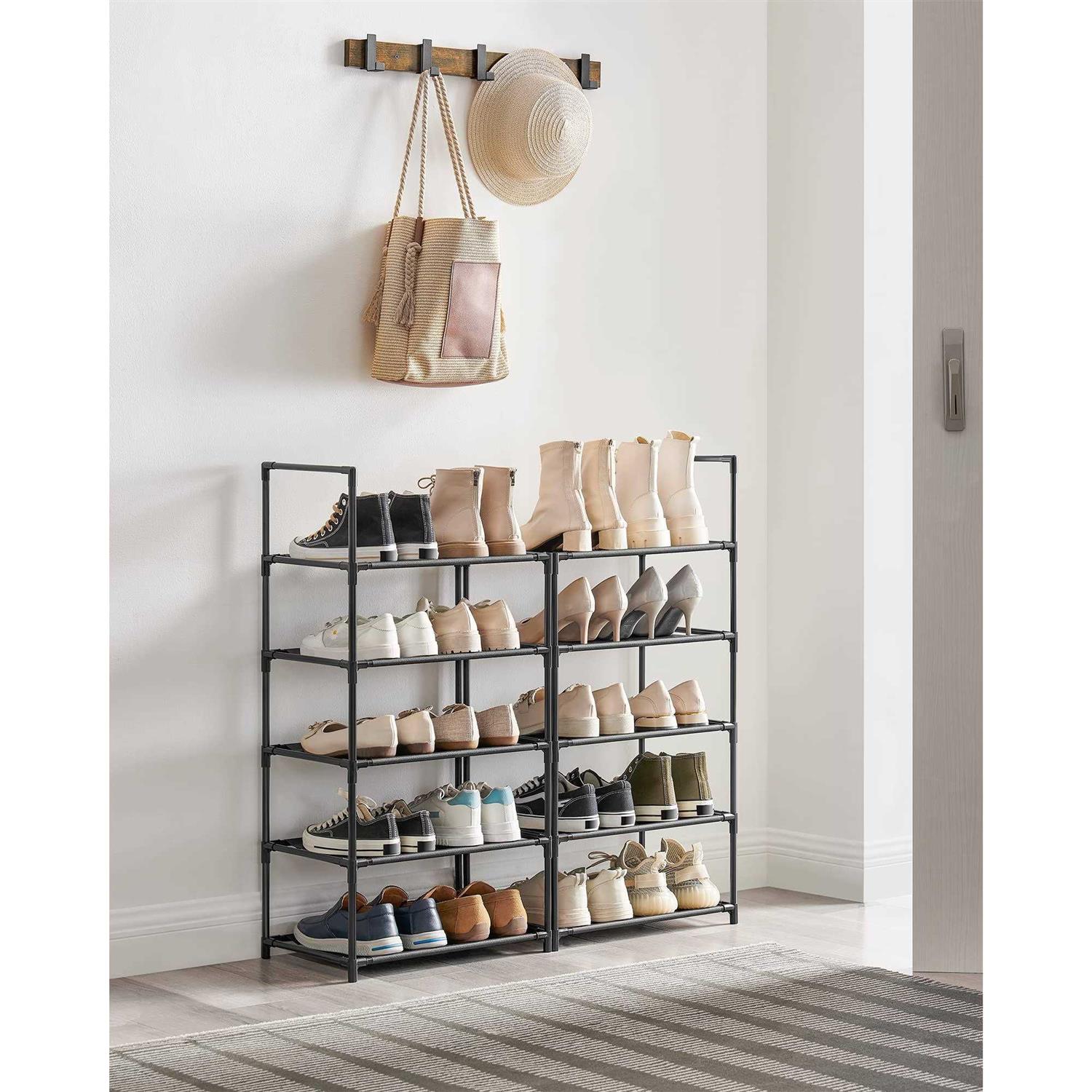 Songmics Shoe Rack 10-Tier Shoe Shelf - Image 4