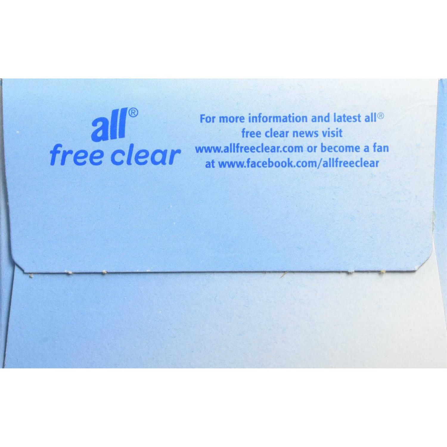 All Fabric Softener Dryer Sheets Sensitive Skin - Image 3