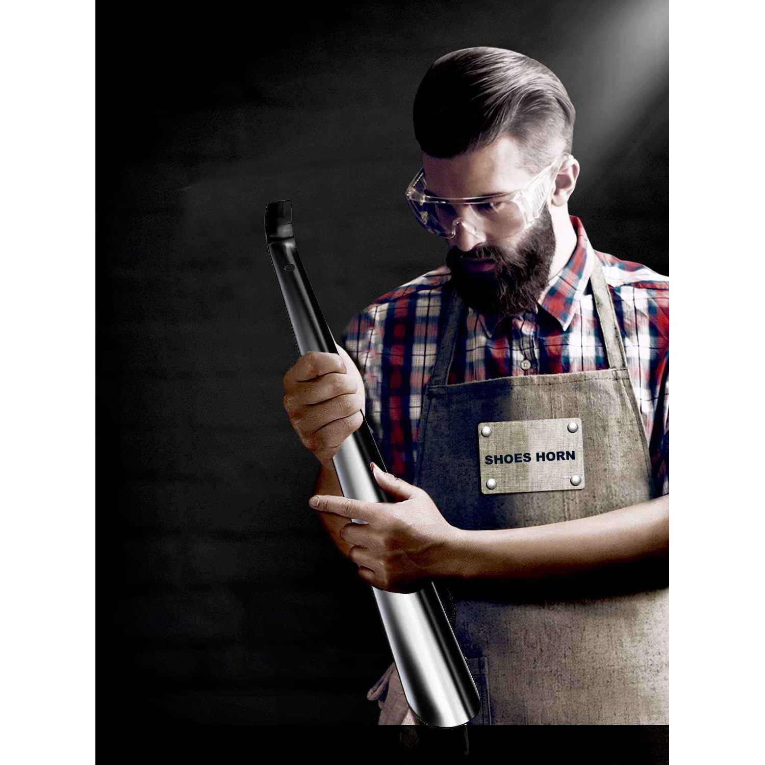 Shoe Horn Long Handle Metal - Image 5