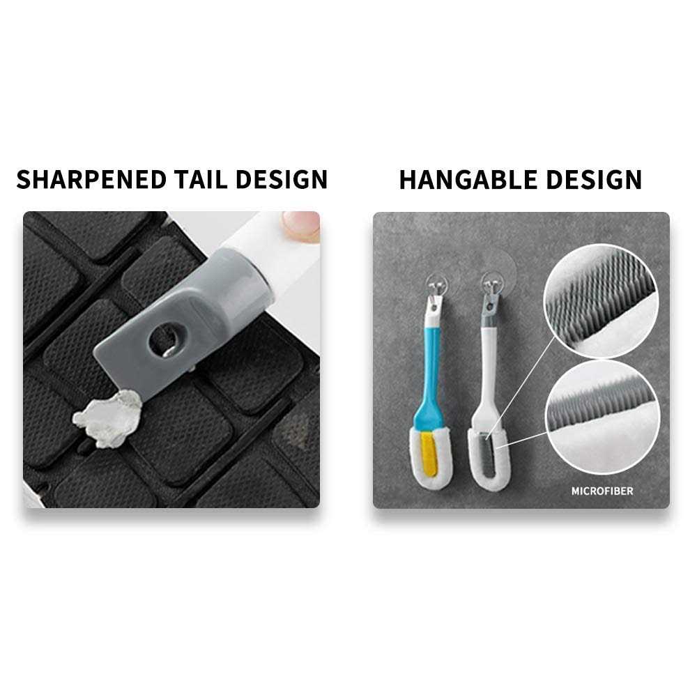 Andiker Professional Cleaning Shoe Brush Multifunctional Long Handle Shoe Brush Cleaner - Image 5